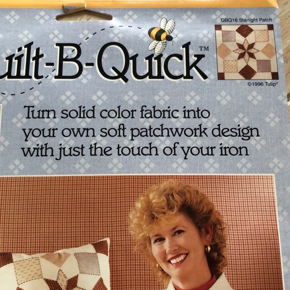 2 sets NWT Quilt B Quick no sew craft - Picture 3 of 14